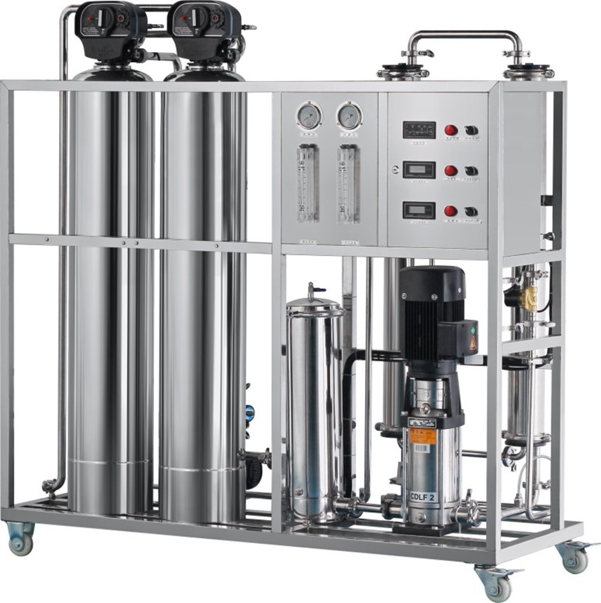 Machine industrielle de traitement de l'eau de RO d'&eacute;tape de l'acier inoxydable 500L 1
