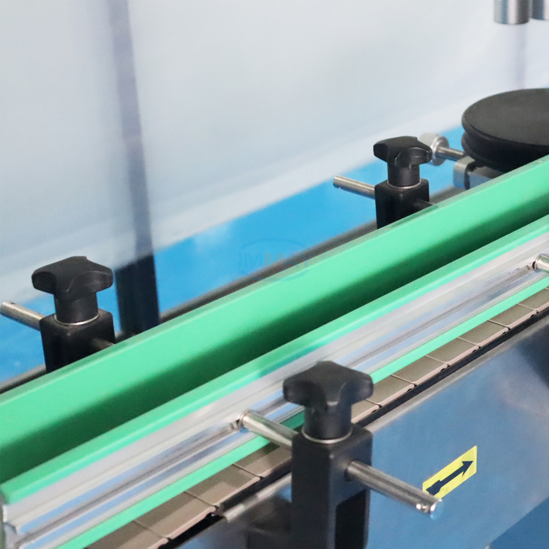 Automatic Wrap Around Label Applicator Can Bottle Roll Up Labeling System