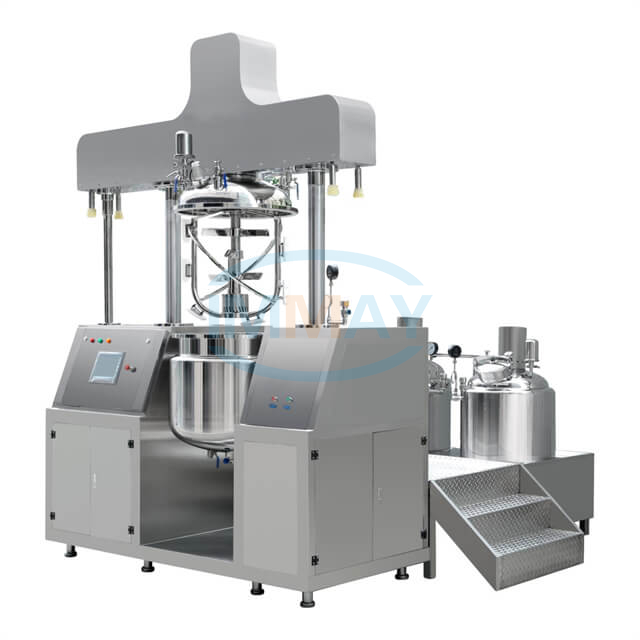 200L Hydraulic Lifting Vacuum Emulsifying Machine for Cream Production
