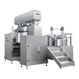 300L 油圧リフティング真空ホモジナイザーミキサーおよびリアクターマシン