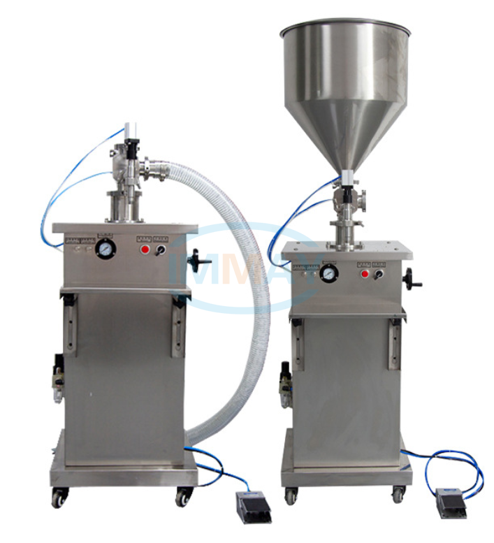 Industrial Semi Automatic Cosmetic Jelly Shampoo Bottle Filling Machine Equipment