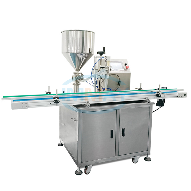 Automatic Ointment And Cream Bottle Filling Machine Cosmetic Jar Filling Equipment