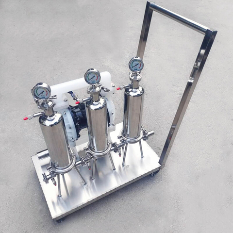 Syst&egrave;me de filtration de liquide mobile 