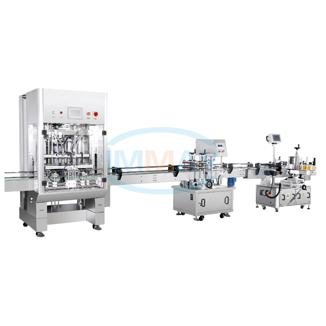 Good Performance Tracking Type 2 4 6 8 Heads Automatic Bottles Jars Filling Equipment for Liquid And Paste Products 