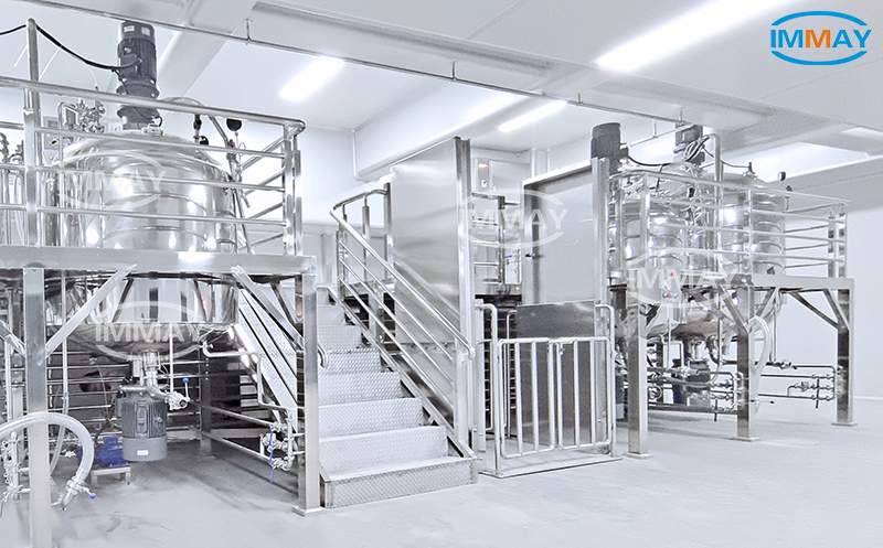 교반기가 있는 위생적인 ​​스테인레스 스틸 혼합 탱크