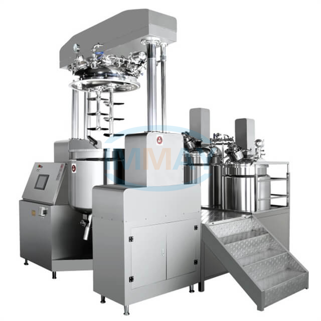  Hydraulic Lifting Vacuum Homogeneous Emulsifying Mixer Equipment Capacity 100L 200L 300L