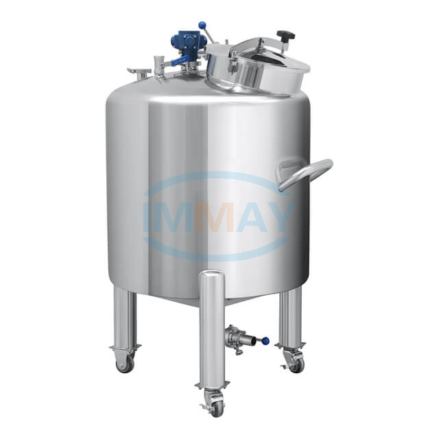 800L Sterile Mobile Stainless Steel Storage Tank with Stirring 