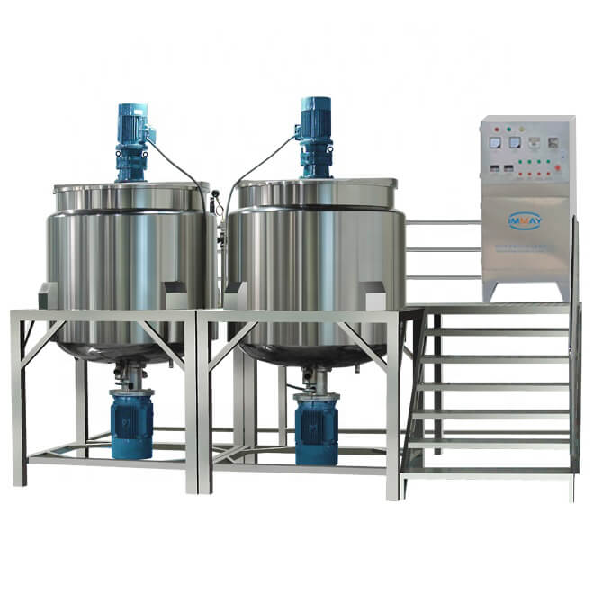 Industrial High Shear Emulsifier Mixer Manufacturer 500L Tomato Paste Processing Equipment