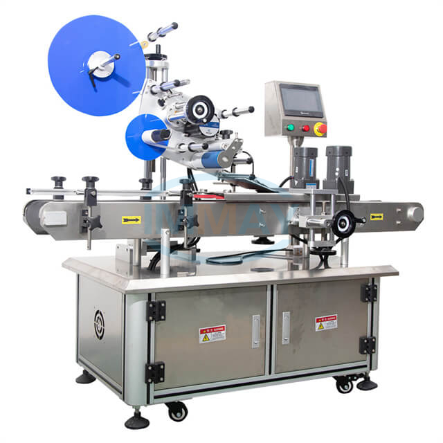 Automatictop and bottom labeling machine Labeller for Flat Surface Container