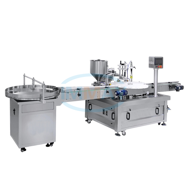 2 Heads Automatic Rotary Magnetic Pump Cosmetic Cream Liquid Vial Filling Machine