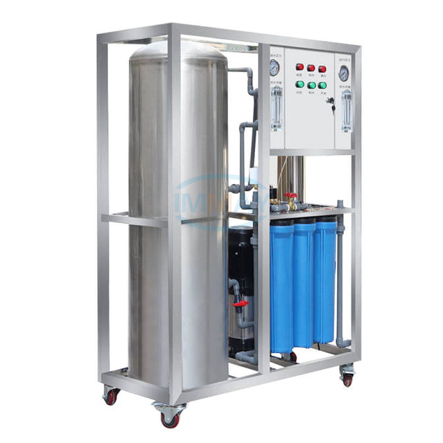 産業250LPH 1ステージRO水処理プラント