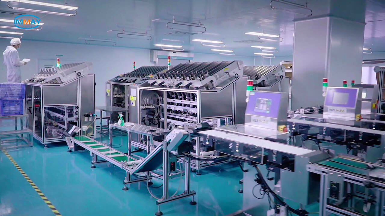 Automatische productielijn voor gezichtsmaskers