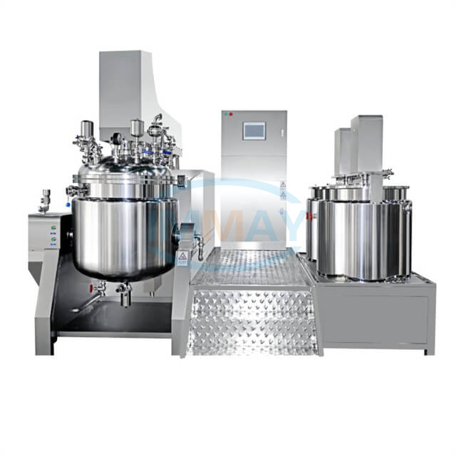 200L Hydraulic Lifting Vacuum Homogenizing Emulsifying Mixer