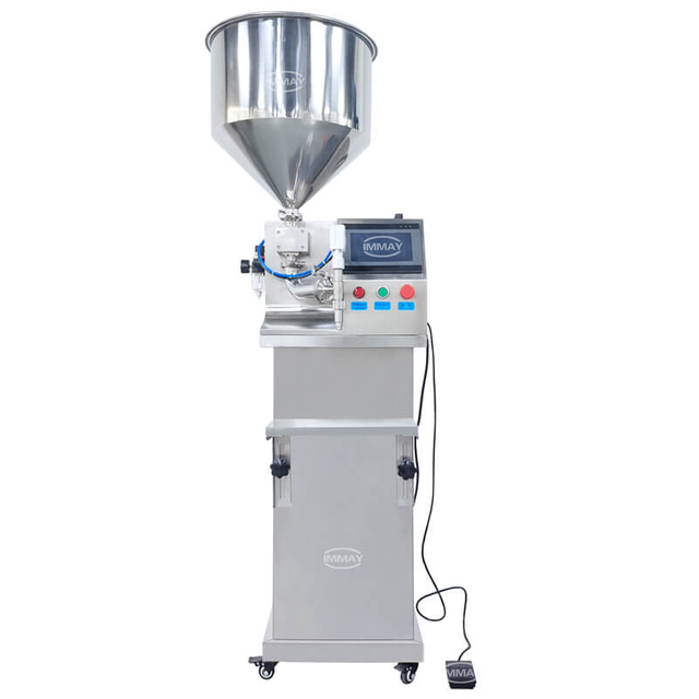 Machine de remplissage de bouteilles semi-automatique avec pompe &agrave; engrenages