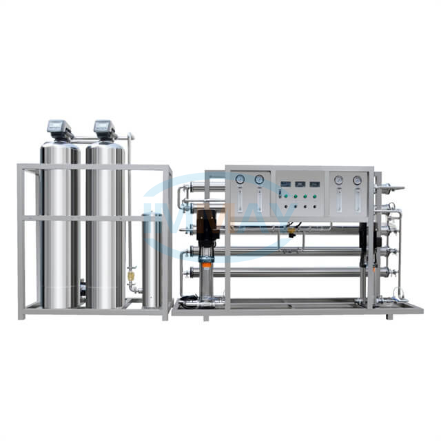 Industrial 1000L 2 Stages Stainless Steel RO Water Treatment Equipment