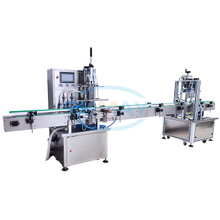 4 D&uuml;sen Fl&uuml;ssigkeitsflaschenf&uuml;llmaschine 