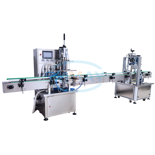 Imbottigliatrice per liquidi a 4 ugelli 