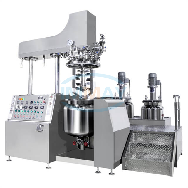 Hydraulic Lifting Cosmetic Cream Making Machine 200L Homogenizer Mixer