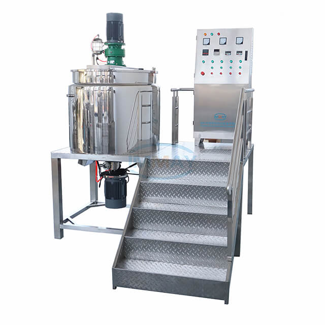 Industri&euml;le 500L cosmetische vloeibare cr&egrave;me mengmachine