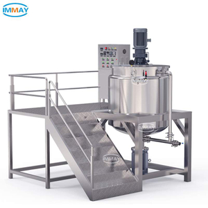 Serbatoio di miscelazione in acciaio inossidabile con agitatore