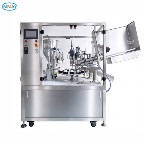 Fabricante de m&aacute;quina autom&aacute;tica de enchimento e selagem de tubos