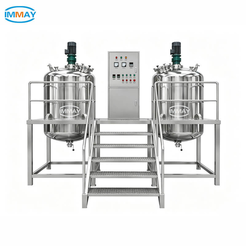 M&aacute;quina industrial de mistura de &oacute;leo de massagem